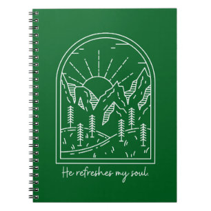 Cuaderno Salmo 23 3 refresca la Biblia Cristiana del Alma V
