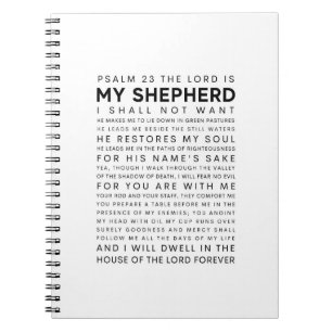 Cuaderno Salmo 23 El Señor es mi Pastor