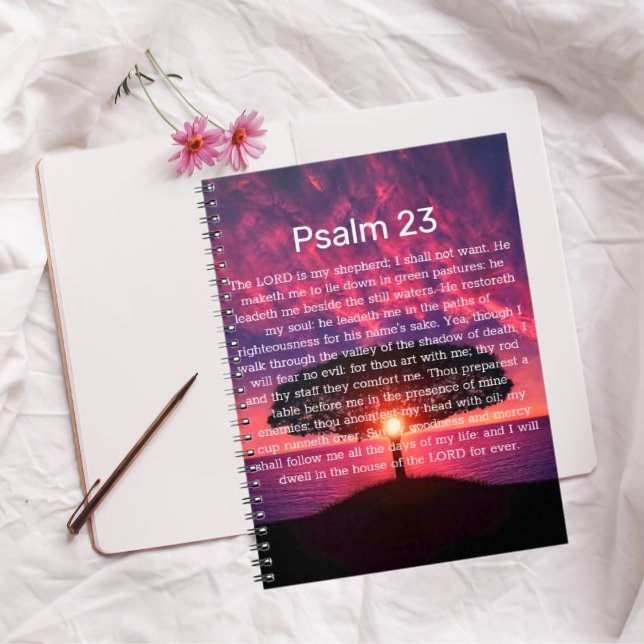 Cuaderno Salmo 23 Fuerza | Amanecer (Subido por el creador)
