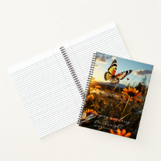 Cuaderno Salmo 30:5 Estudio Bíblico Mariposa Prado Personal