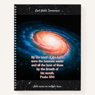 Cuaderno Salmo 33:6 Galaxia