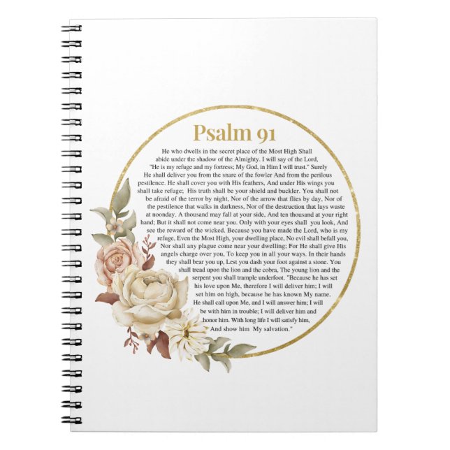 Cuaderno Salmo 91 NKJV (Frente)