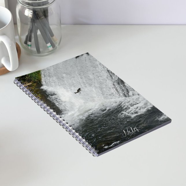 Cuaderno Salmón Saltando Cascada (In Situ)