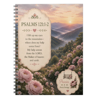 Cuaderno Salmos 121: 1-2 Diario/Cuaderno