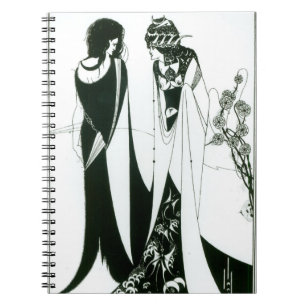 Cuaderno Salome con su madre, Herodias, 1894 (litho) (b