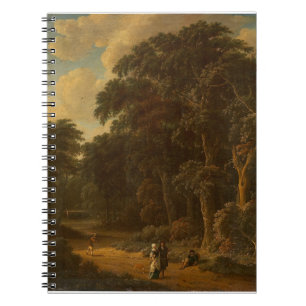 Cuaderno Salomon Rombouts - Paisaje Forestal con Bosque...