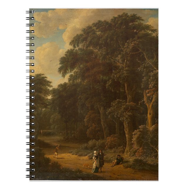 Cuaderno Salomon Rombouts - Paisaje Forestal con Bosque... (Frente)