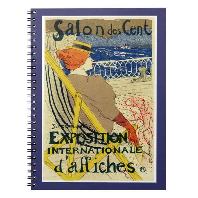 Cuaderno Salon des Cent ~ Exposición Internacional (Frente)