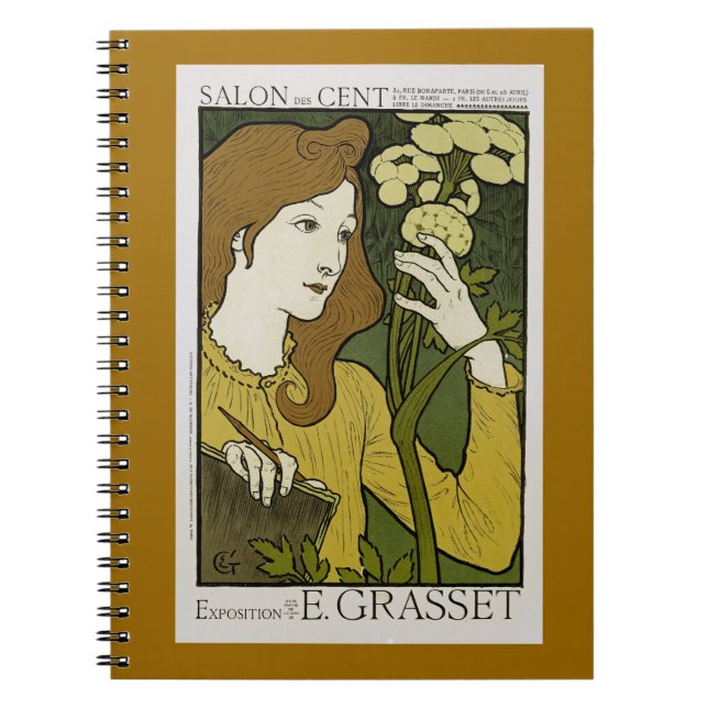 Cuaderno Salon des Cent ~ Exposition de E. Grasset (Frente)