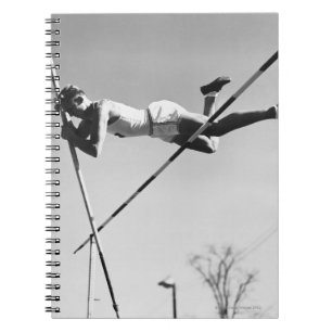 Cuaderno Saltador de poste de sexo masculino