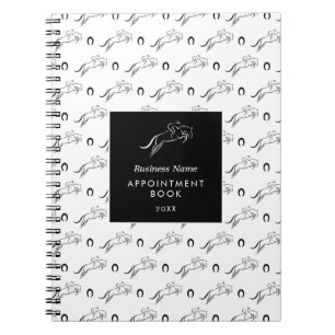 Cuaderno Saltando Caballo   Caballo   Entrenador de caballo