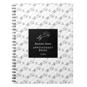 Cuaderno Saltando Caballo Caballo Entrenador de caballo