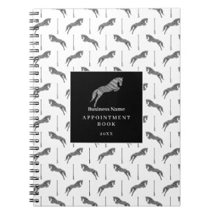 Cuaderno Saltando Caballo Caballo Scribble Entrenador d