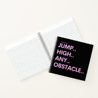 Cuaderno Salto alto