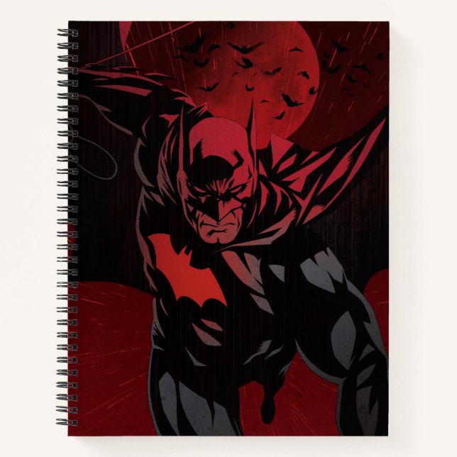 Cuaderno Salto de Batman Crimson (Anverso)