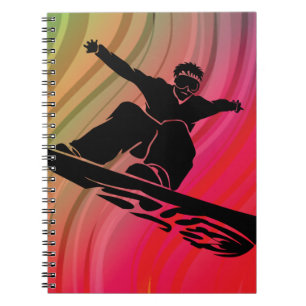 Cuaderno Salto de Snowboard