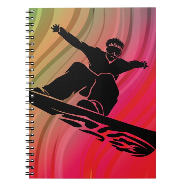 Cuaderno Salto de Snowboard (Frente)