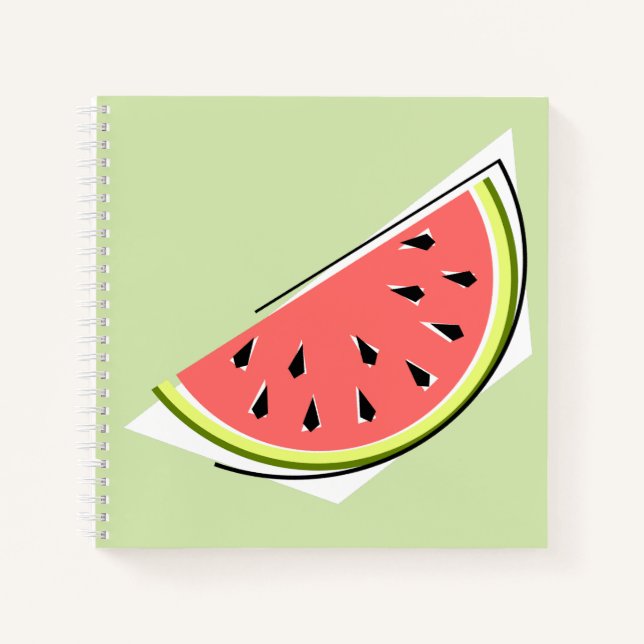 Cuaderno Salto verde de la sandía (Anverso)