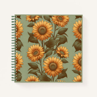 Cuaderno Salto y girasoles II
