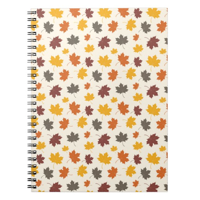 Cuaderno Saltos de otoño en caída (Frente)