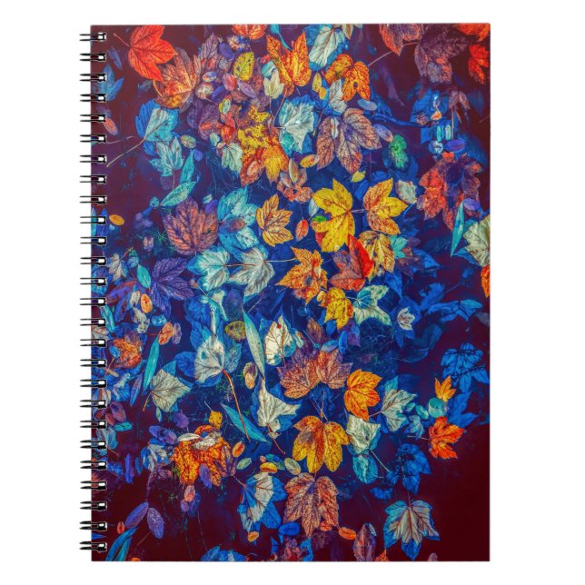 Cuaderno Saltos de otoño en negativo (Frente)