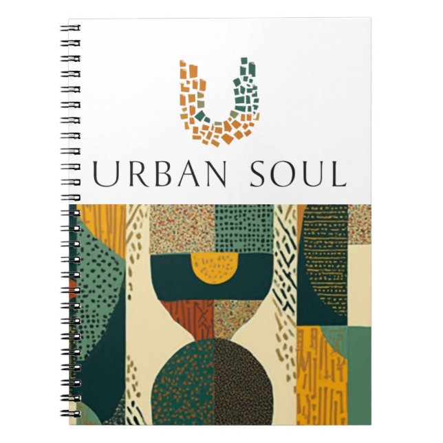 Cuaderno Salud y bienestar Minimalistas en el entorno urban (Frente)