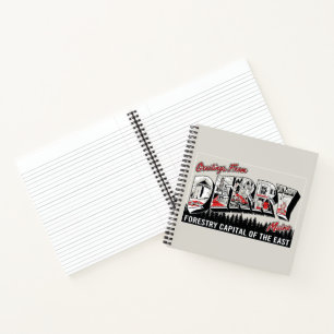 Cuaderno Saludo De Derry Maine