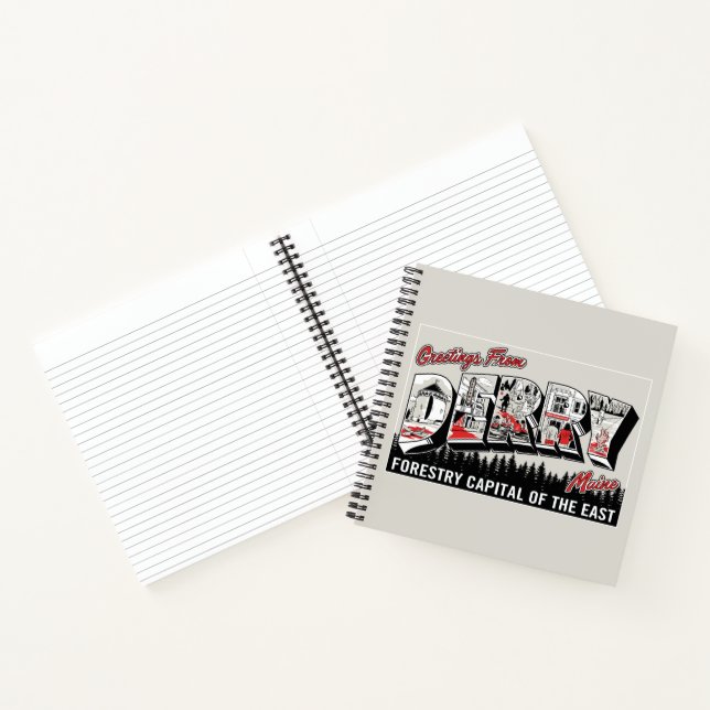 Cuaderno Saludo De Derry Maine (Interior)