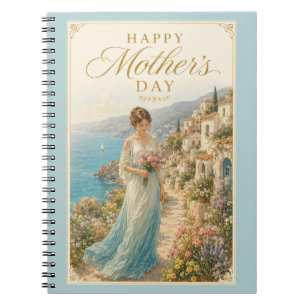 Cuaderno Saludo del Día de la Madre Serenidad Costera