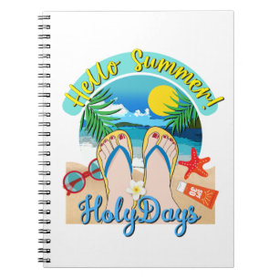 Cuaderno Saludo verano - Holy Days