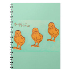Cuaderno Saludos de Pascua Chicas Verde
