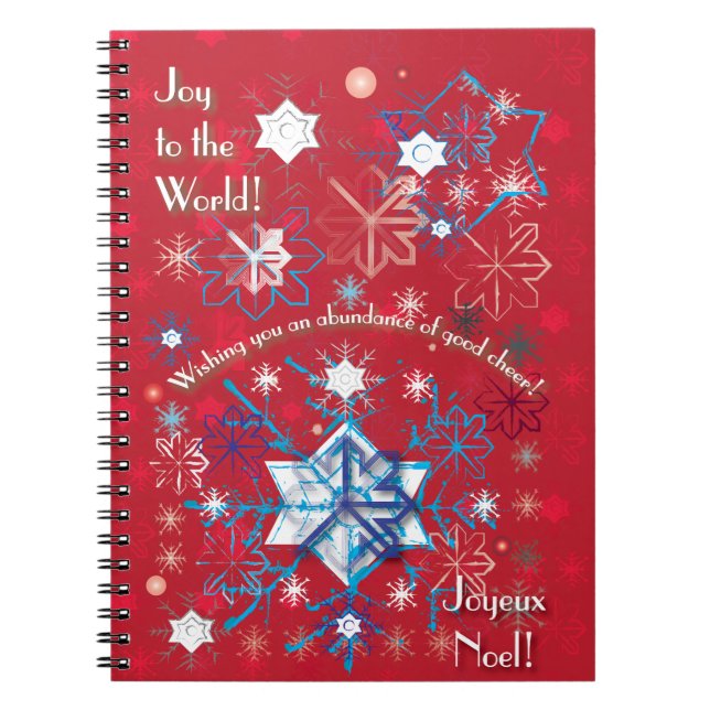 Cuaderno Saludos de Snowflake I (Frente)