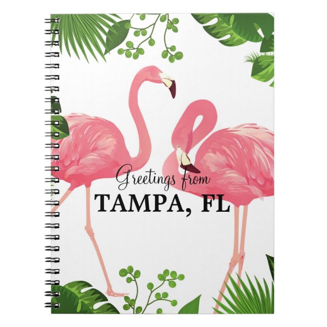 Cuaderno Saludos desde Tampa, FL (Frente)