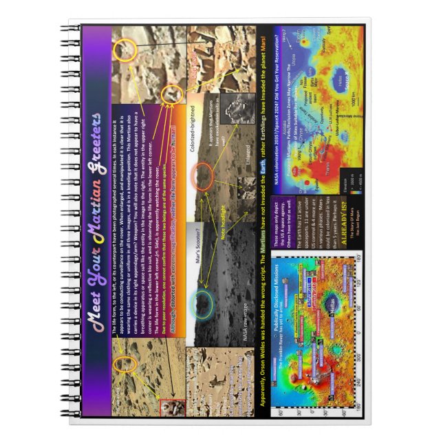 Cuaderno Saludos marcianos (Frente)