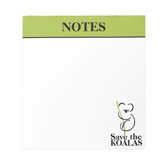 Cuaderno Salva los Koalas (Frente)