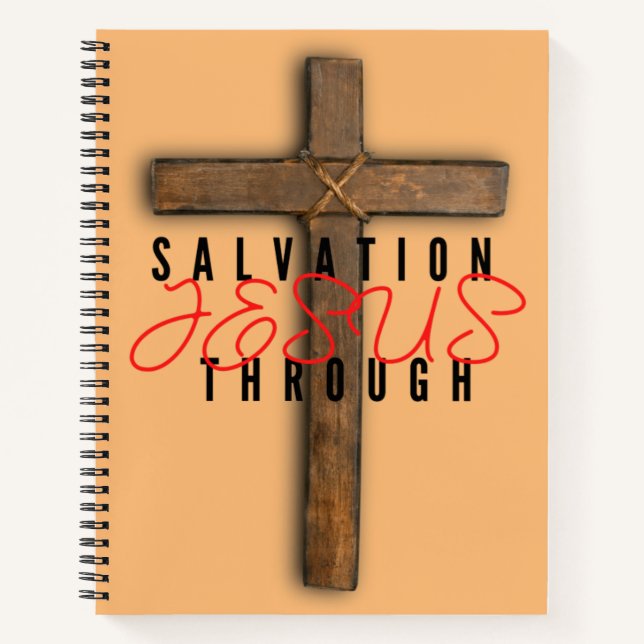 Cuaderno Salvación a través del Naranja Jesús (Anverso)