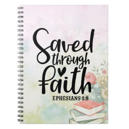 Cuaderno Salvado a través de la fe