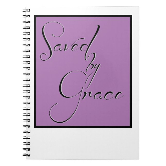 Cuaderno Salvado por Gracia (Frente)