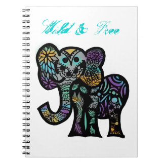 Cuaderno salvaje del elefante