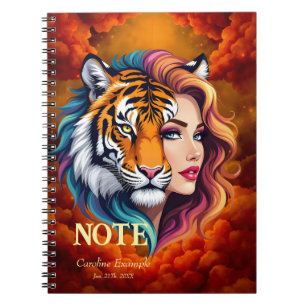 Cuaderno Salvaje interior – Diosa del Espíritu del Tigre.