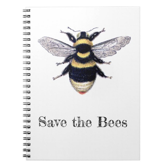 Cuaderno Salvar a las abejas (Frente)