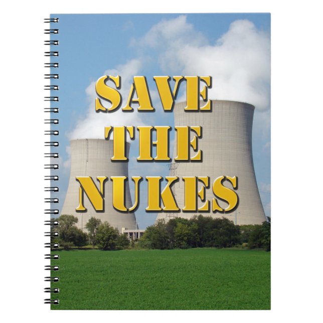 Cuaderno Salvar A Las Nukes (Frente)