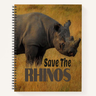 Cuaderno Salvar a los rinocerontes
