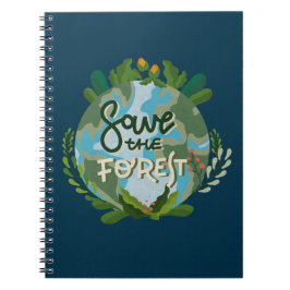 Cuaderno Salvar el bosque