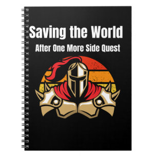 Cuaderno Salvar el Mundo Después de una Misión Más