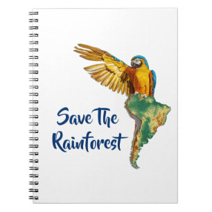 Cuaderno Salvar la selva tropical