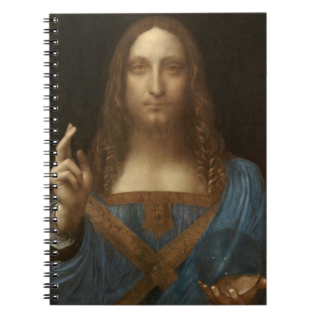 Cuaderno Salvator Mundi (Salvador del Mundo) (da Vinci) (Frente)