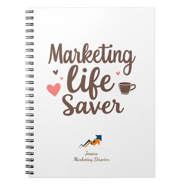 Cuaderno Salvavidas de Marketing Personalizado (Frente)
