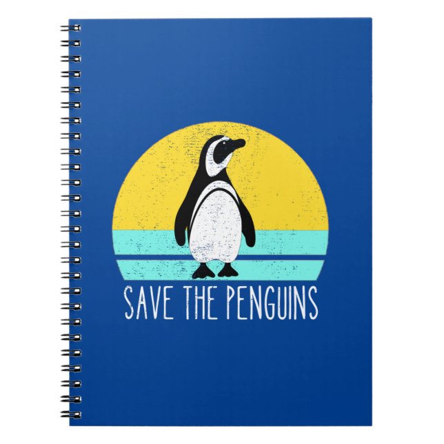 Cuaderno Salven A Los Pingüinos (Frente)
