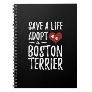 Cuaderno Salven una vida adopta un terror de Boston para re